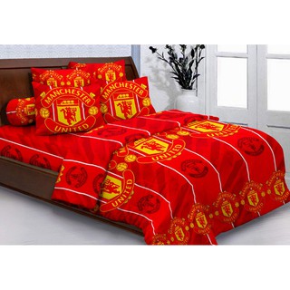 Bedsheet Comforter Set Queen Cadar Bola Manchester United