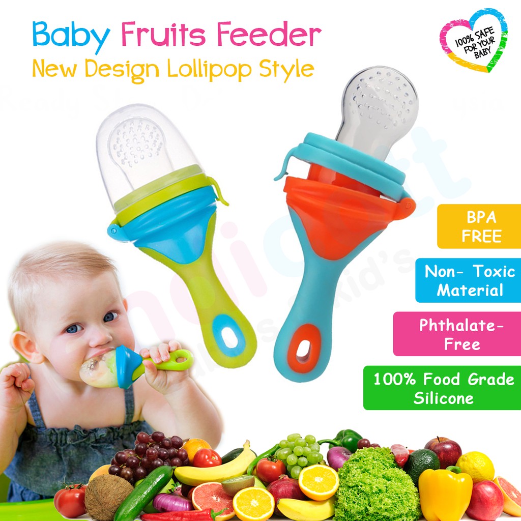 🌸𝑹𝑬𝑨𝑫𝒀 𝑺𝑻𝑶𝑪𝑲🌸 Baby Fruits Feeder Baby Food Feeder Baby Feeding Fruits
