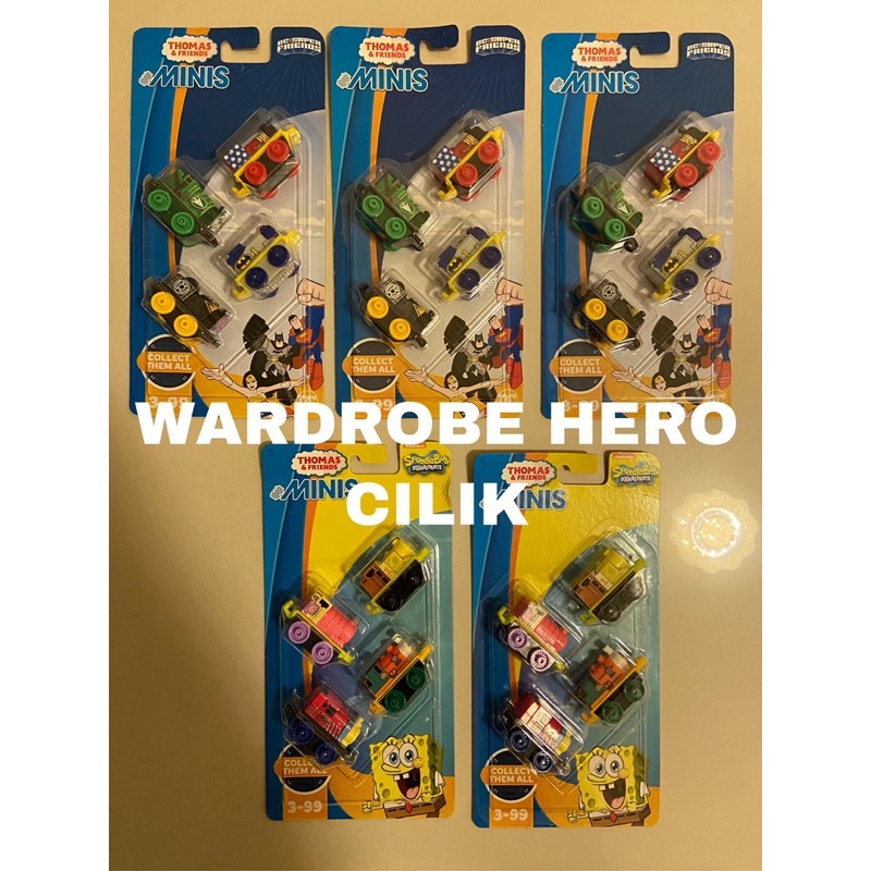 spongebob thomas minis