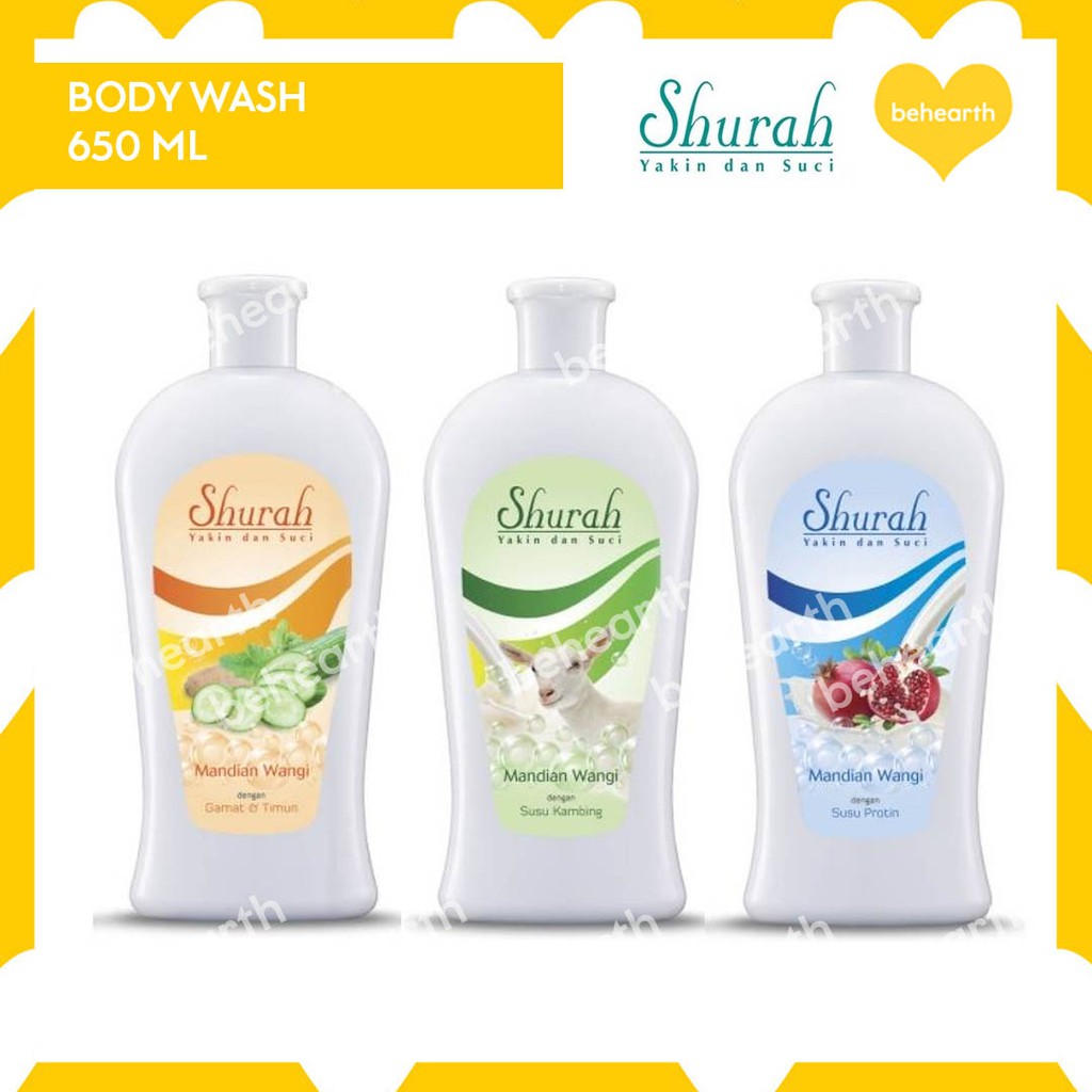 Buy Shurah Body Wash Mandian Wangi Dengan Susu Kambing 650ml Vitamin E Body Wash Sabun Badan Sabun Mandi Seetracker Malaysia