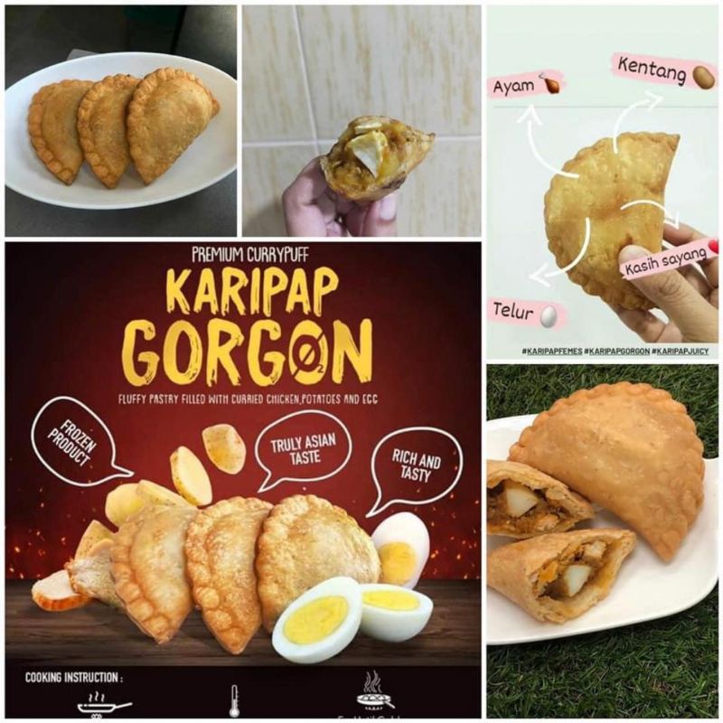 [klang Valley Only] Karipap Gorgon Frozen Sedap Ala Karipap Ikea