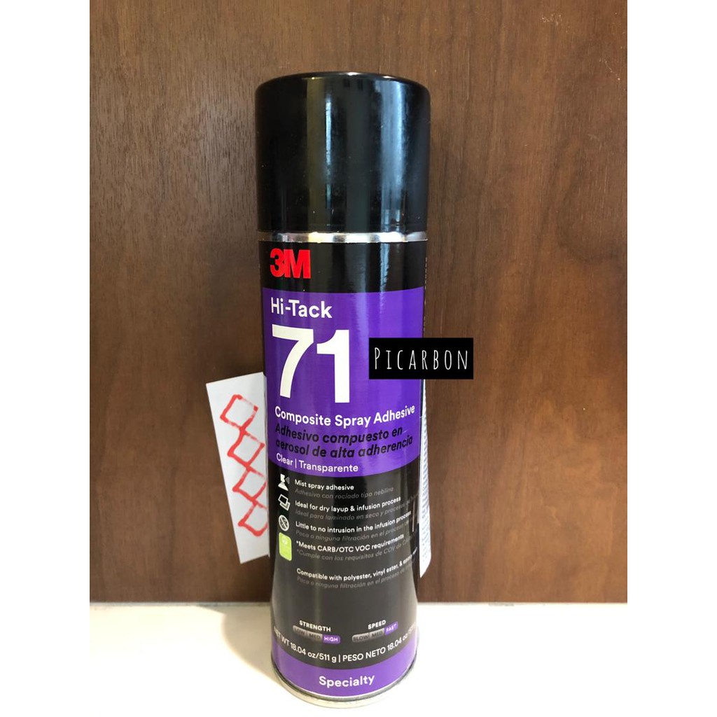 Composite Spray Adhesive for Resin Infusion and Vacuum Bagging Teknik