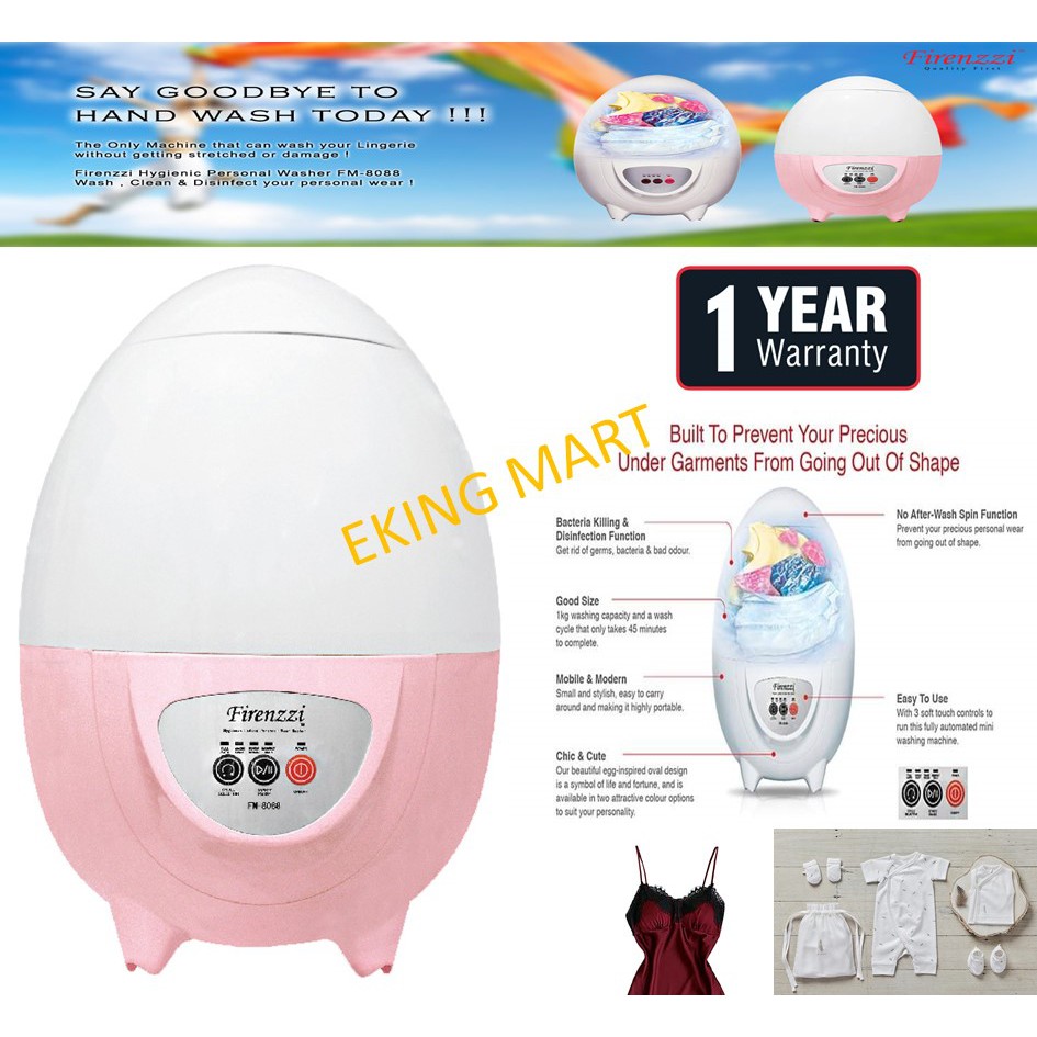 Firenzzi Hygenic Ladies Lingerie / Baby Clothes Washing Machine
