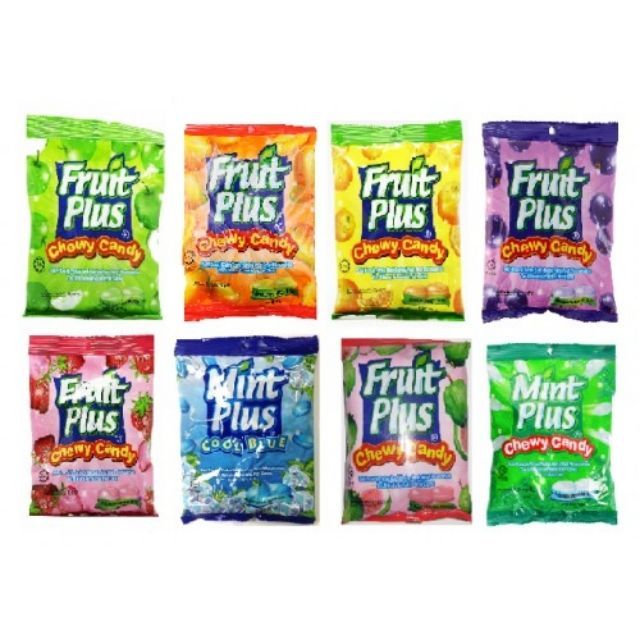 Fruit Plus Chewy Candy 150g 6 Flavours Shopee Malaysia