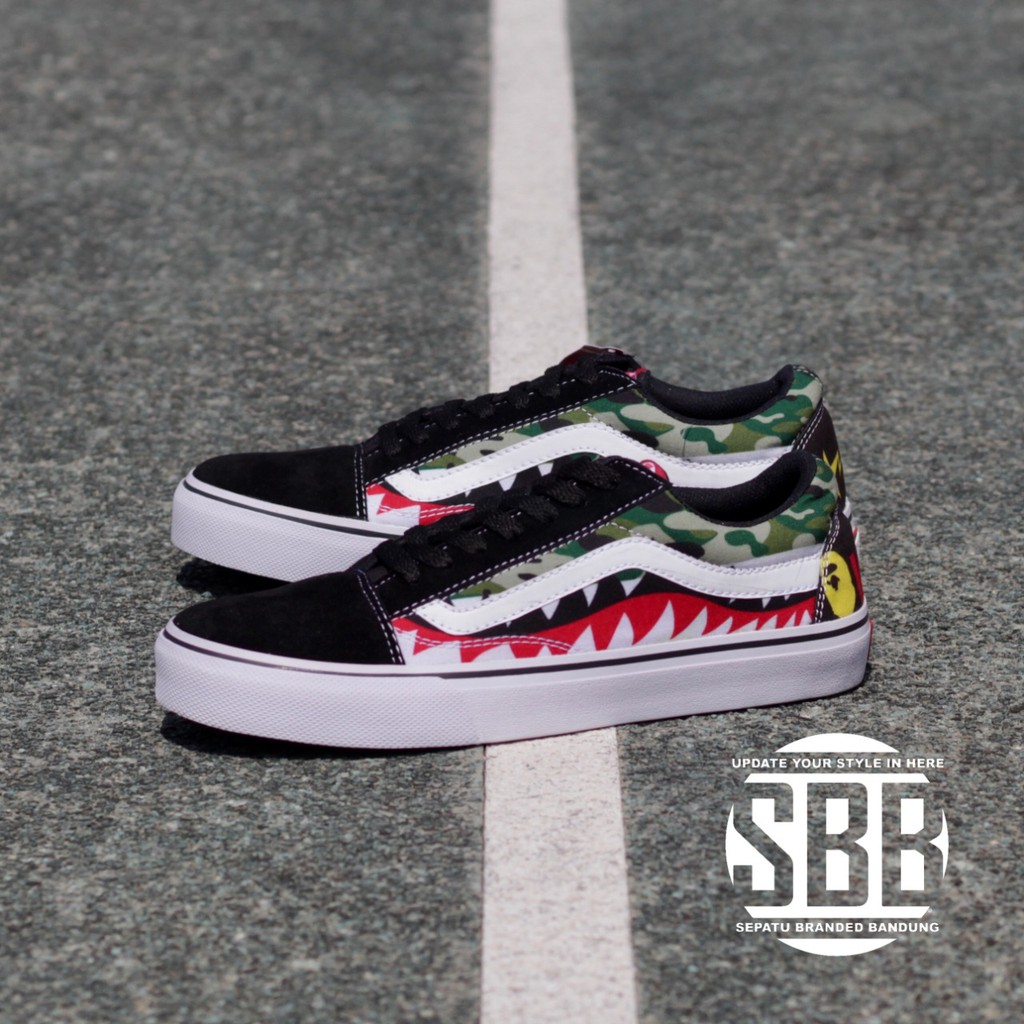 bape shark sneakers