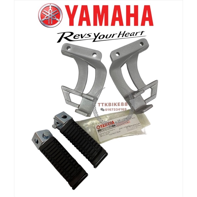 125Z 125ZR REAR FOOTREST BRACKET STD & REAR FOOTREST ACLASS Shopee