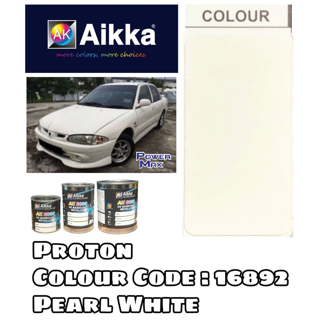 Cat Kereta Pearl White