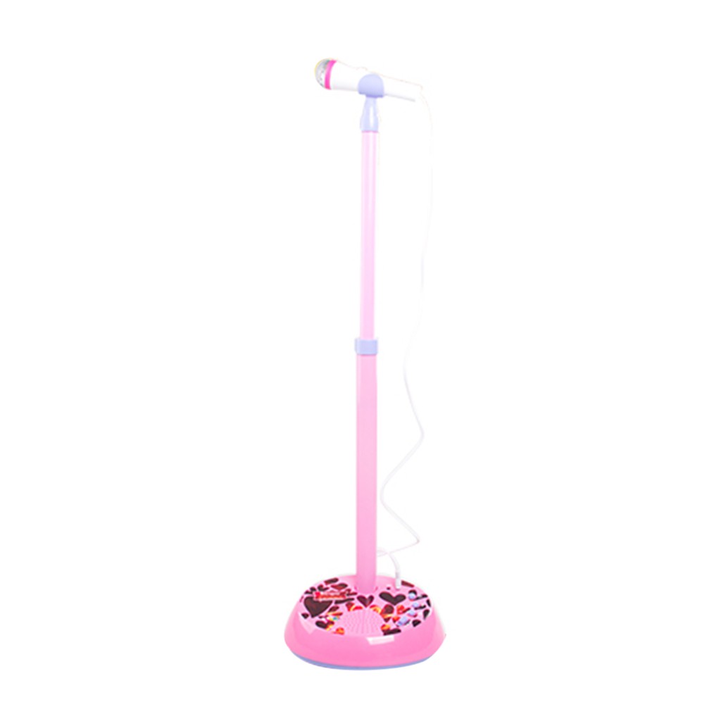 pink kids microphone
