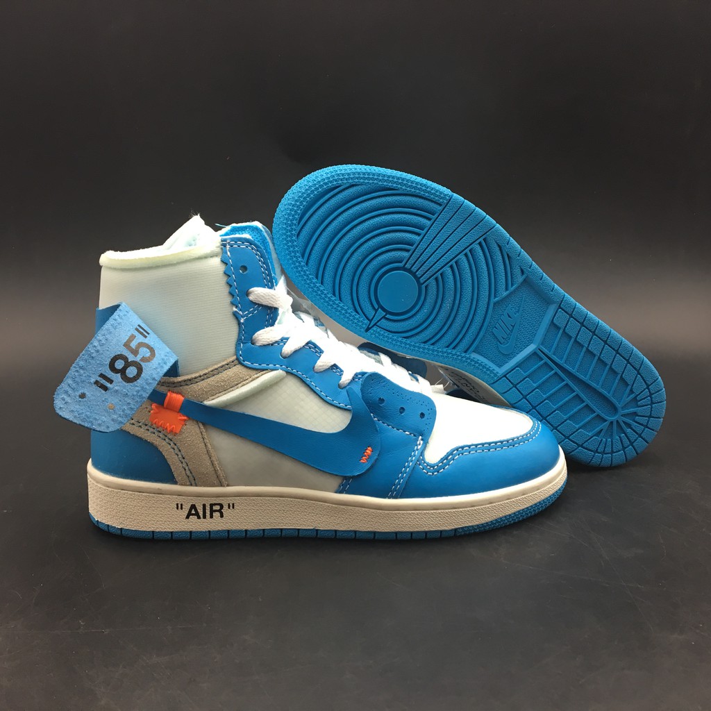 jordan 1 off white powder blue