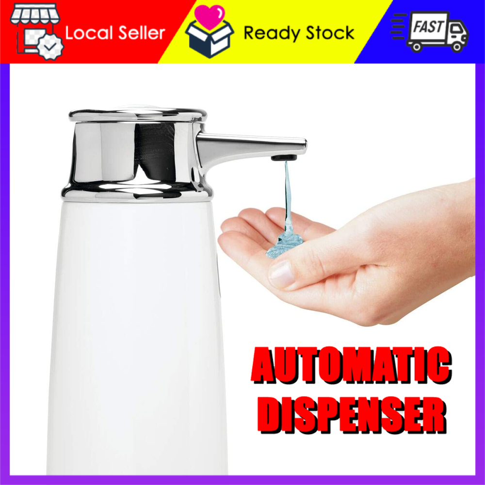 [Authentic] Touch Free Infrared Sensor Automatic Soap Dispenser 300ML