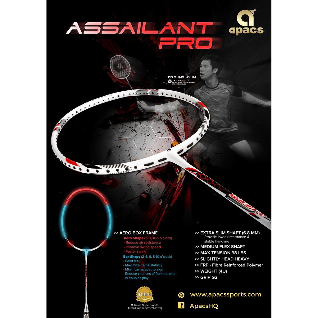 apacs ASSAILANT PRO 4U 2本-