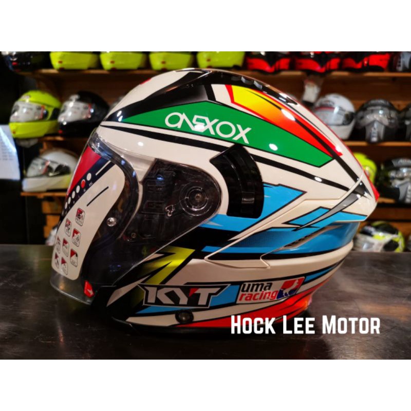 KYT NFJ Kasma Daniel Helmet Shopee Malaysia