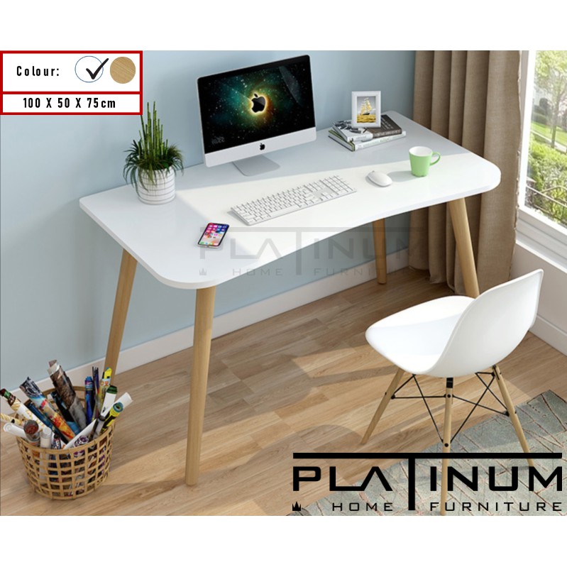 Platinum Furniture New Study Writing Desk Laptop Table Home Office