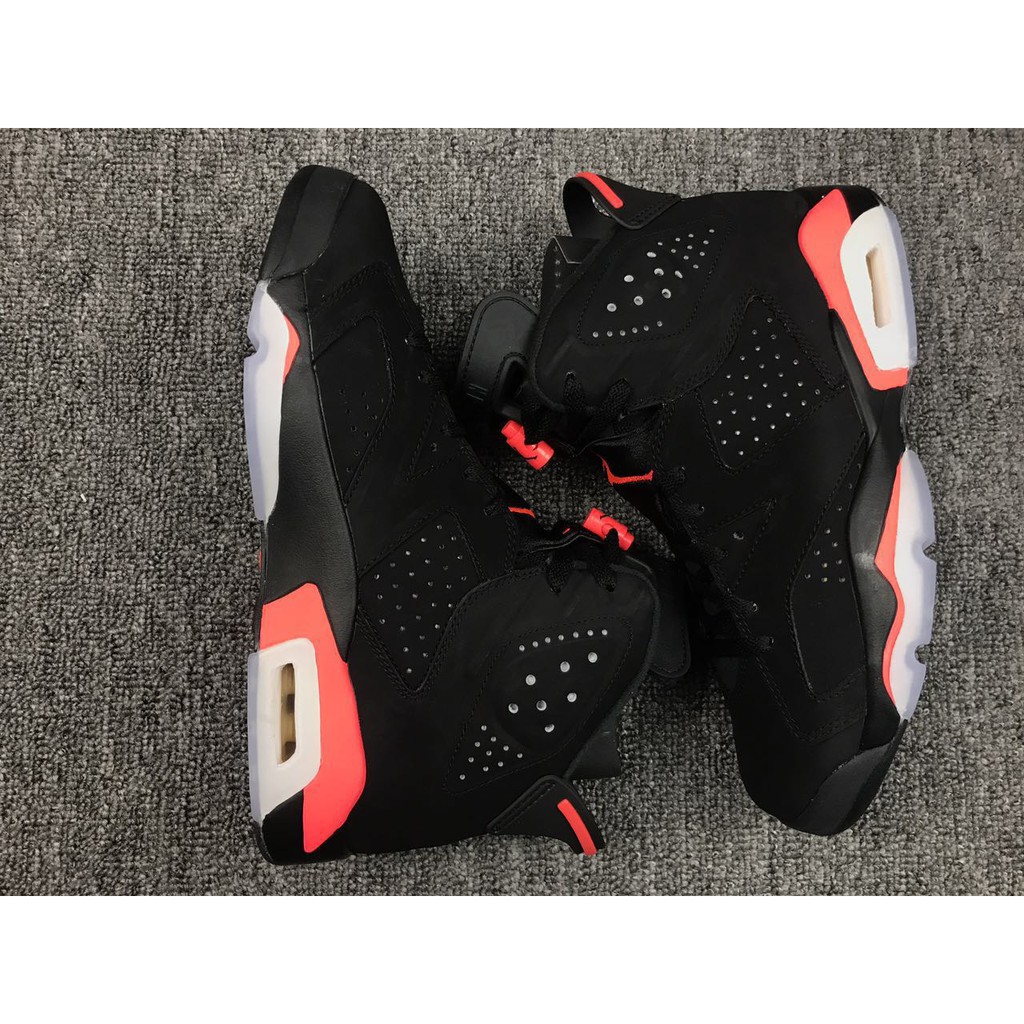 original nike air jordan 6 aj6 3m Black red basketball shoe for men women  36-47 | Shopee Malaysia