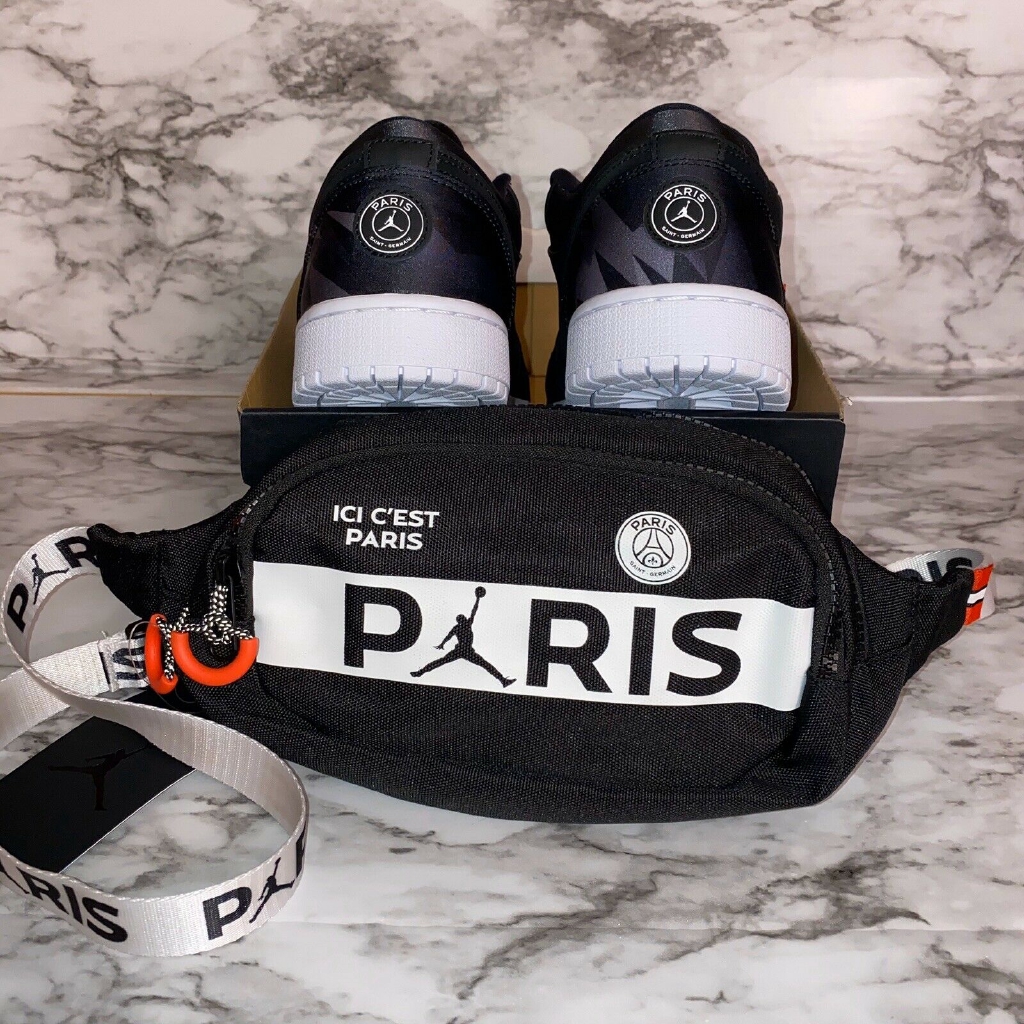 Air Jordan 1 Low Psg Paris Saint Germain Sz 10 W Psg Fanny Pack Matching Set Shopee Malaysia