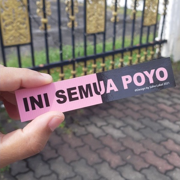 Sticker Ini Semua Poyo 35 Shopee Malaysia