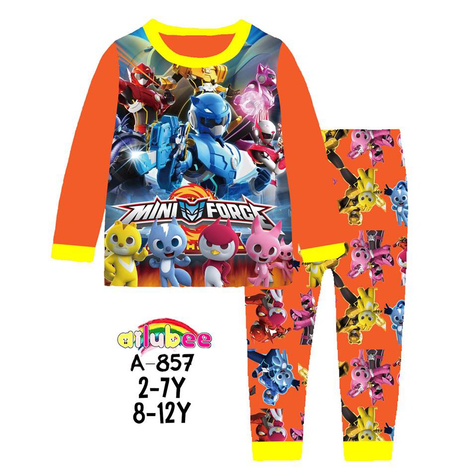 Boy Pajamas Ailubee Code A857 Shopee Malaysia