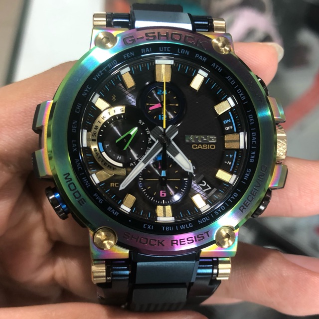 g shock mtg limited edition rainbow