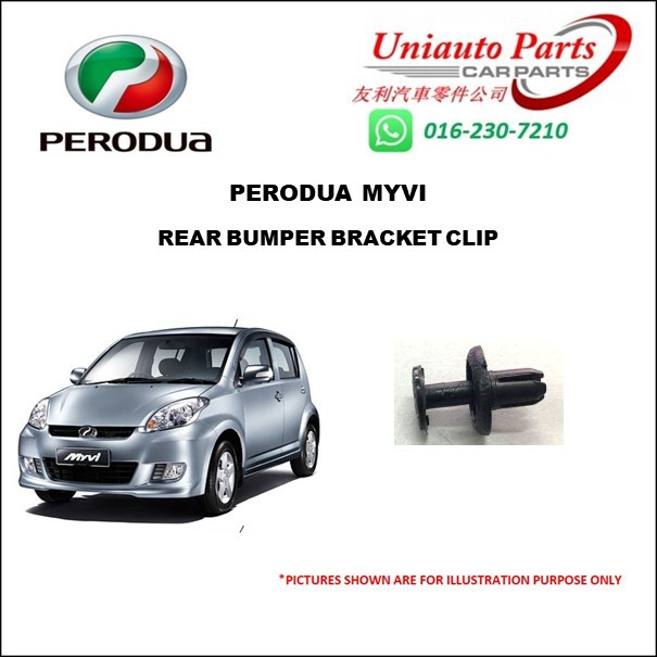 myvi rear bumper bracket