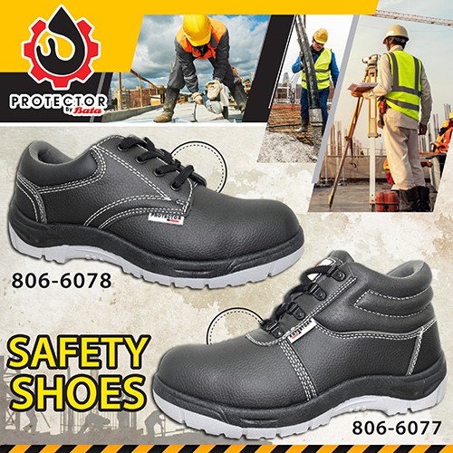 bata safety shoes with steel toe