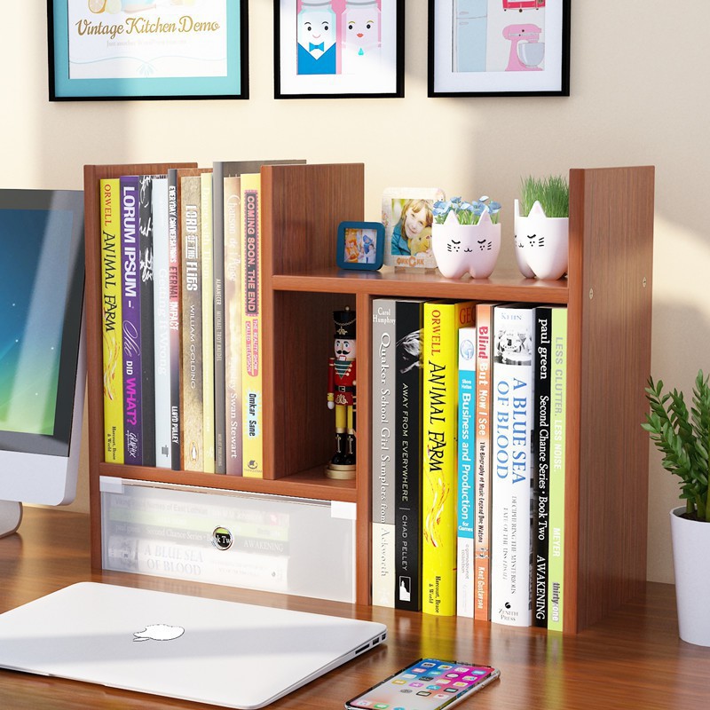 Bookshelf Desk Student Children S Bookshelf Desktop Racks Space