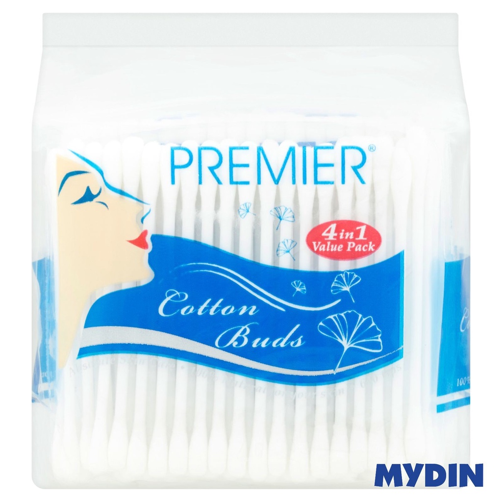 Premier Cotton Bud (160tips x 4) Shopee Malaysia
