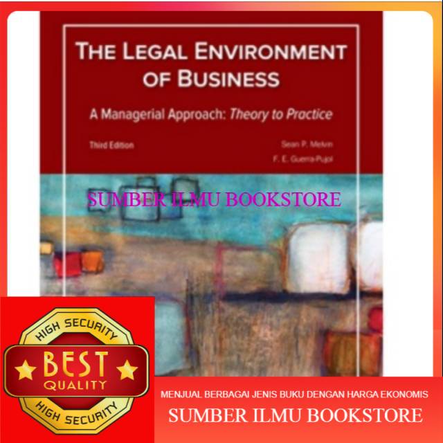 [COMB BINDED] The legal Environment of business third edition Book by Melvin 3