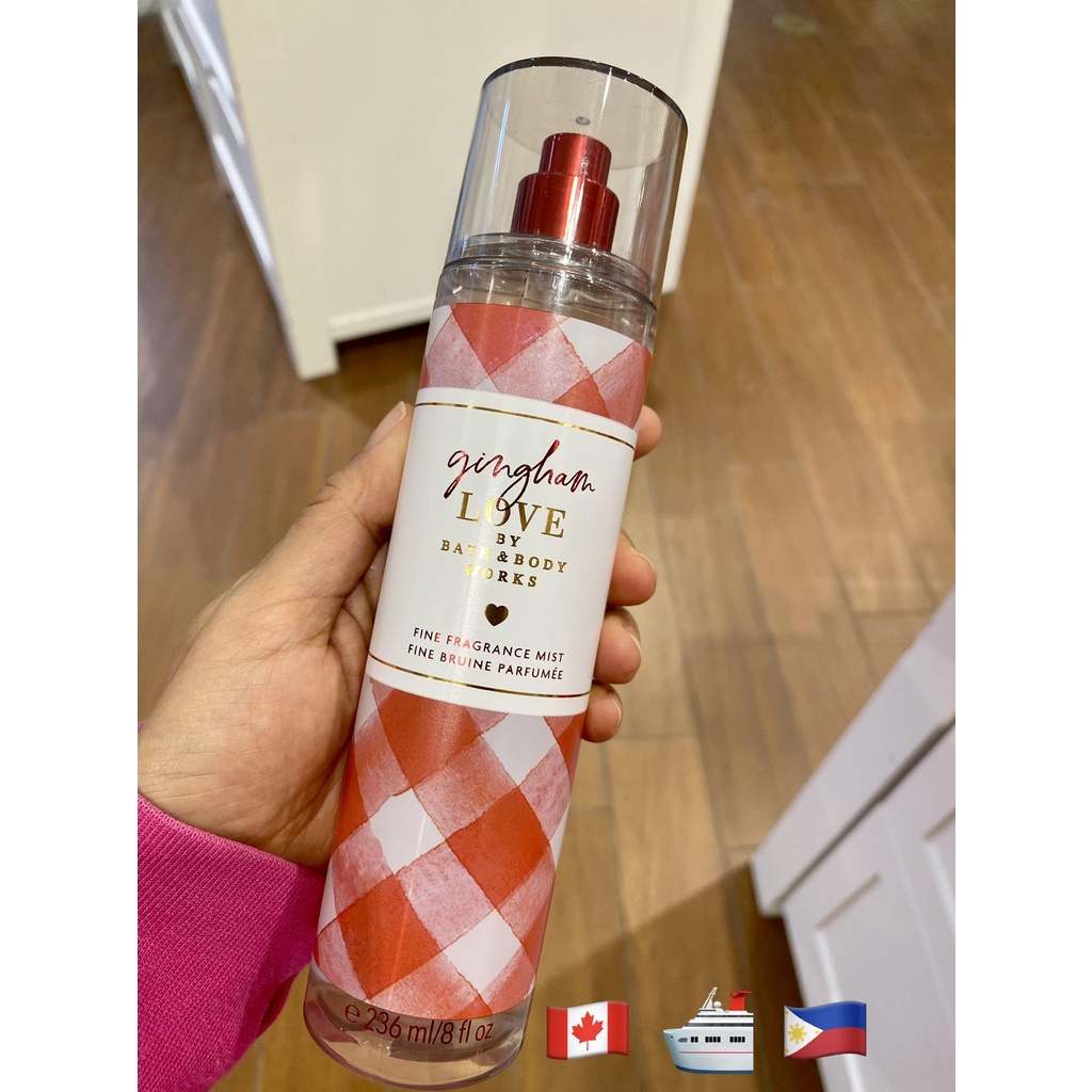 Bath & Body Works Gingham Love fine fragrance mist 236ml Shopee Malaysia