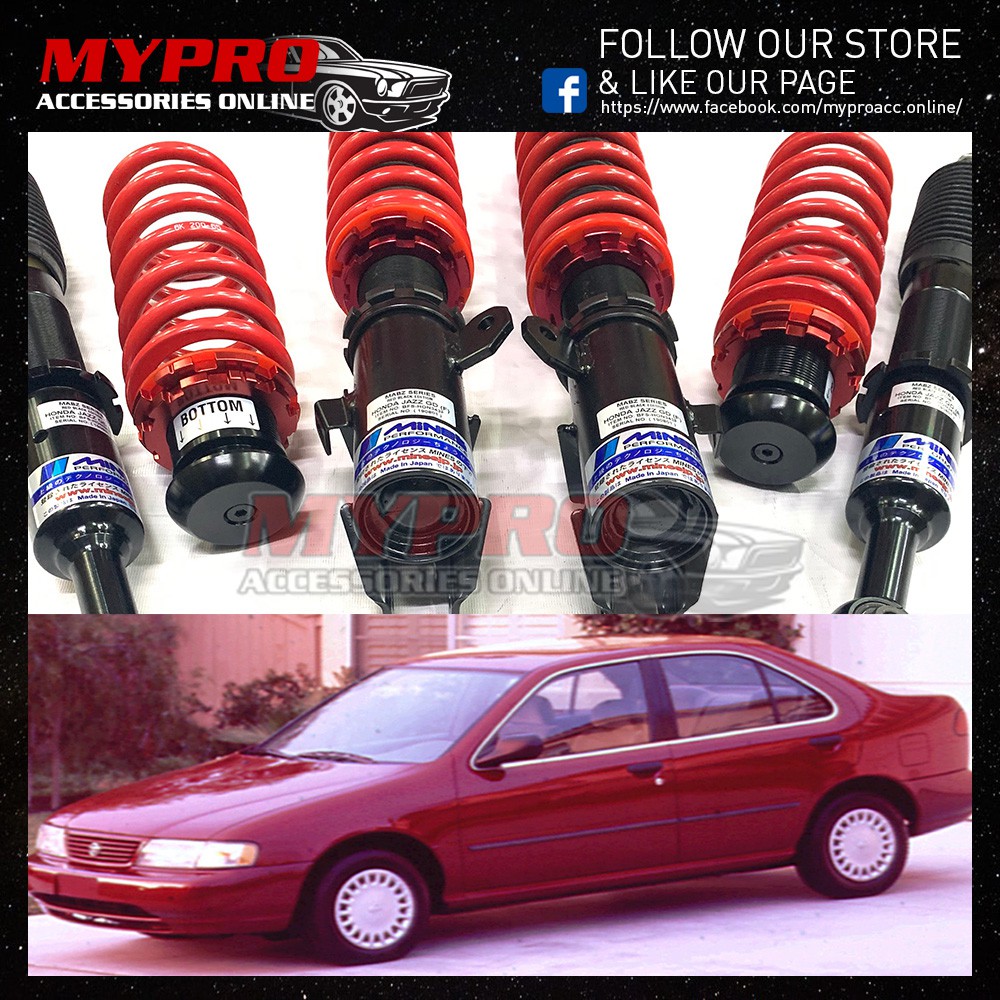 Adjustable Nissan Sentra N15 B14 Mines Hi Lo Body Shift Adjustable Suspension Shopee Malaysia