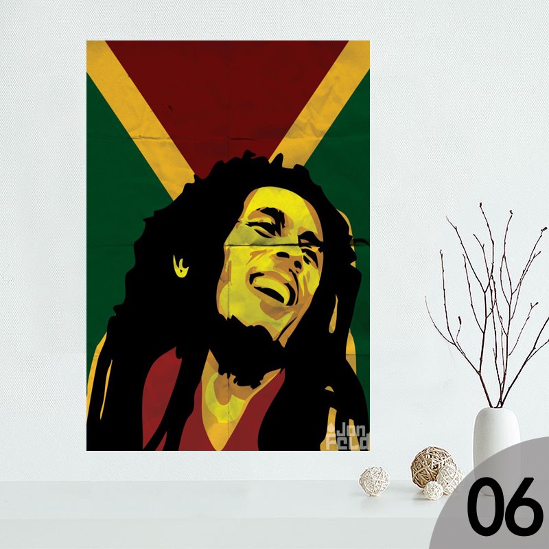 Nice Bob Marley Modern Picture Poster Paintings For Living Room