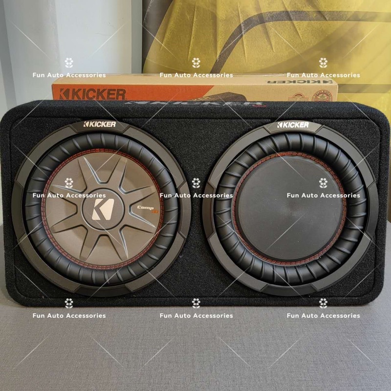 KICKER COMPRT TCWRT10 LOADED ENCLOSURE ULTRATHIN SUBWOOFER SYSTEM 800W PEAK Shopee Malaysia