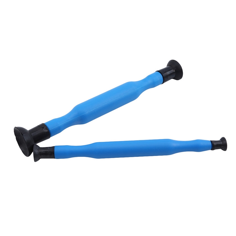 2Pcs Valve Lapping Grinding Sticks Valve Lapper Tool with Suction Cups Kit