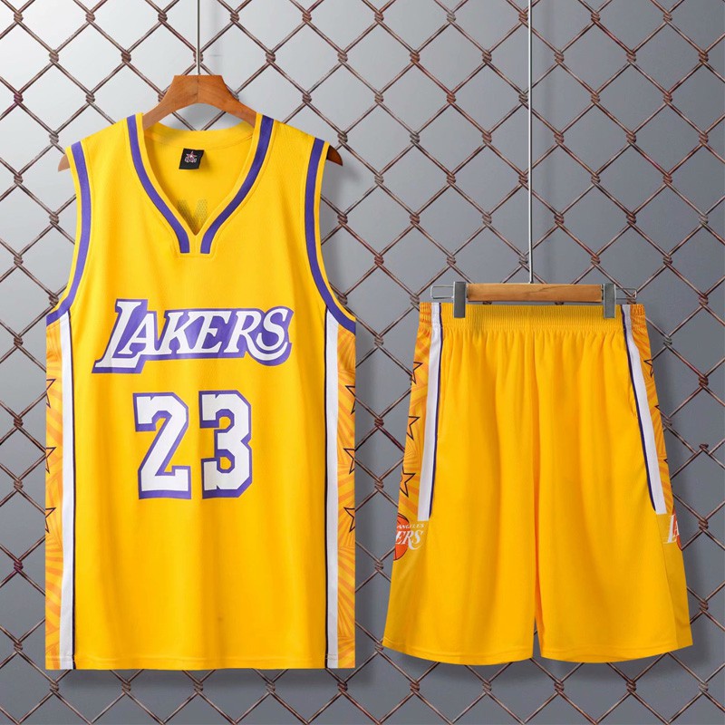NBA Lakers Jersey #23 JAMES Jersey 