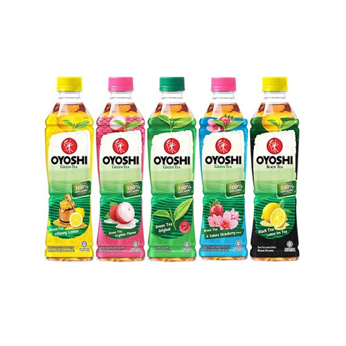 F N Oyoshi Green Tea Drink 380ml Assorted Shopee Malaysia