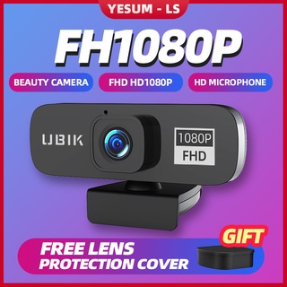 【Malaysia shipping】UBIK C10 FHD 1080P  Webcam Web Mini 4k Camera USB PC Camera Computer With mic webcam for pc网络摄像头网课