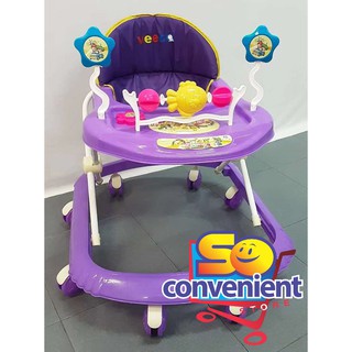 purple baby walker