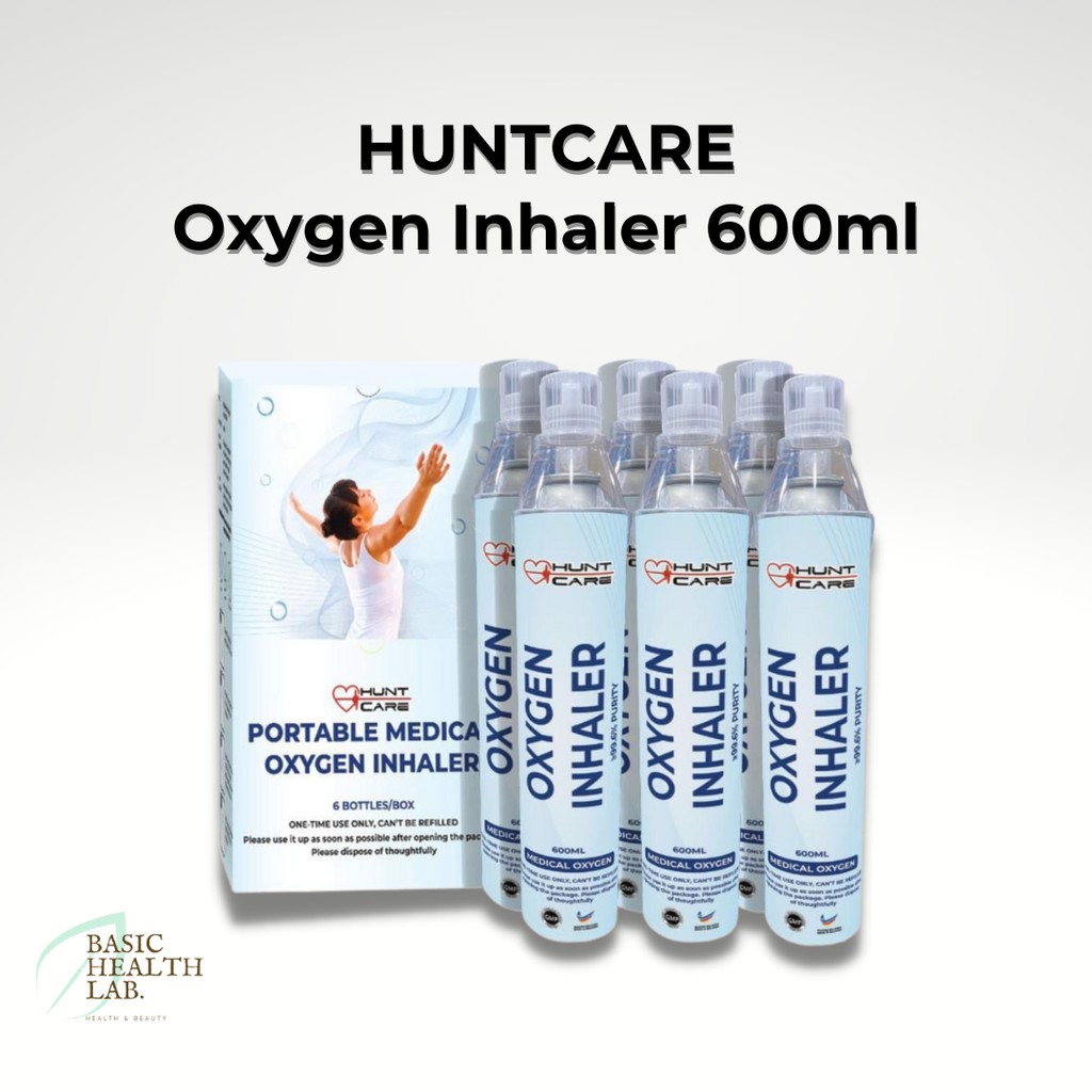Portable oxygen inhaler