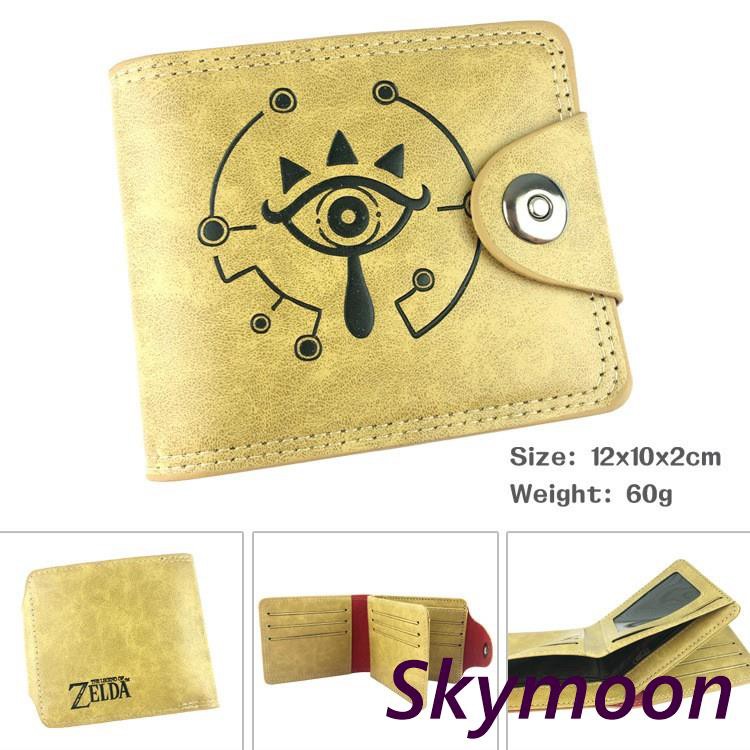 The Legend Of Zelda Wallet Bag Anime Short Leather Money Holder Coin Purse Gift Shopee Malaysia - anime roblox wallet new pu short wallet boys girls credit card purse unisex new gift