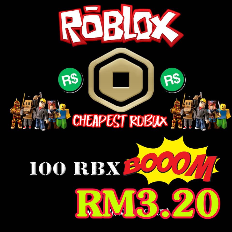 Roblox Robux Roblox Group Payout No Password Needed Shopee Malaysia - malaysia boleh roblox