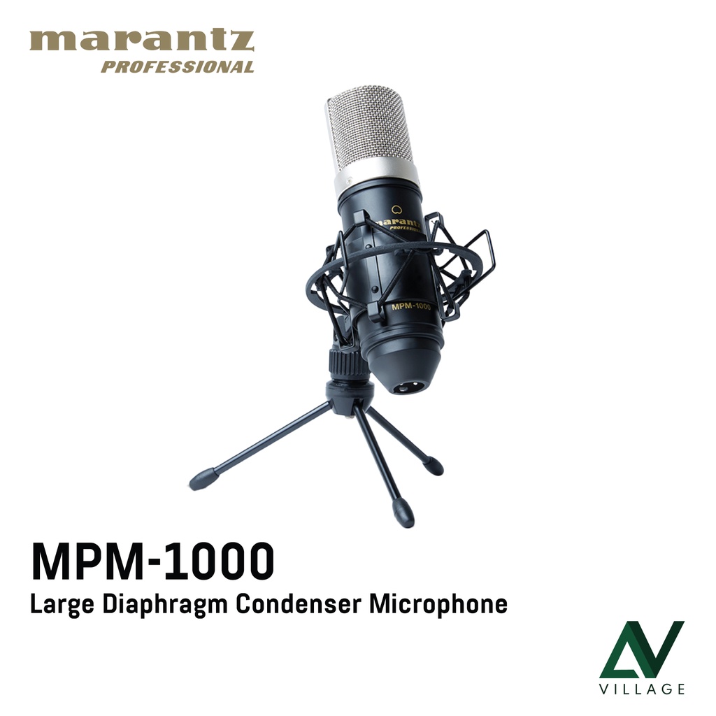 Marantz MPM1000 Large Diaphragm Condenser Microphone Shopee Malaysia