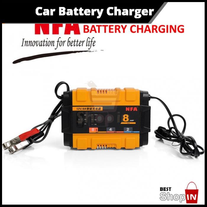 motorcycle battery charger jump