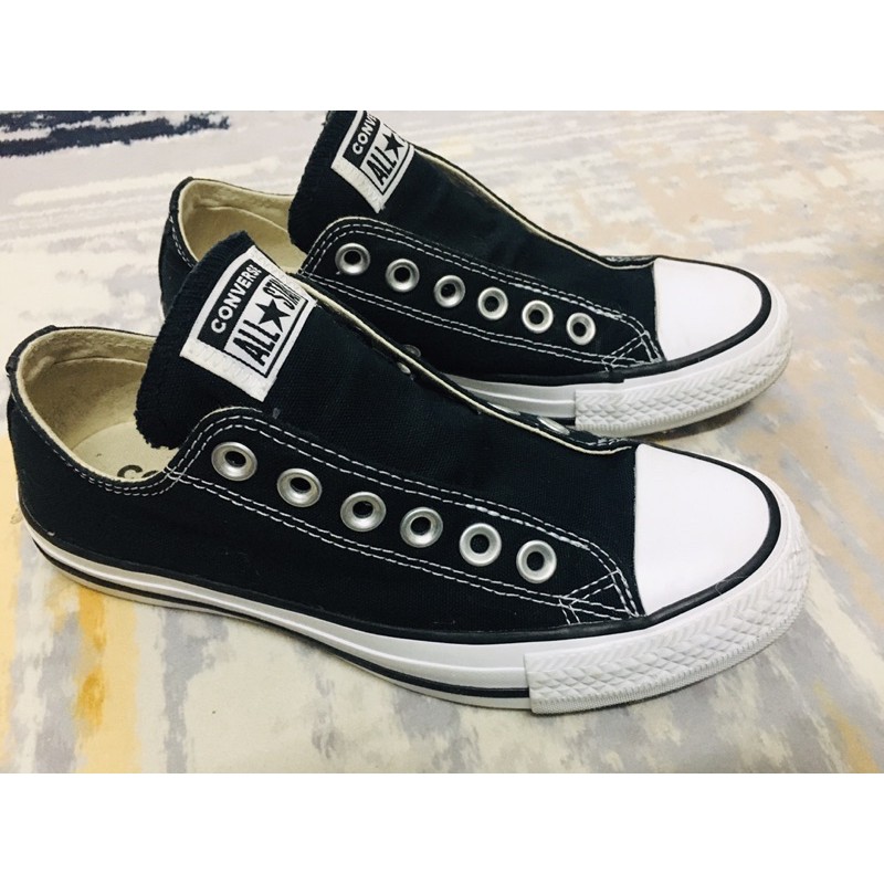 Mens no lace outlet converse