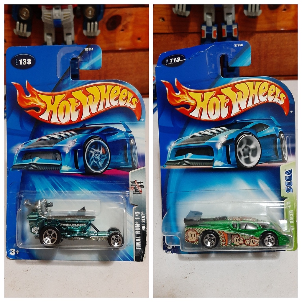 Hot Wheels HOT SEAT GT RACER Final Run Flush Monkey Ball Sega Mattel