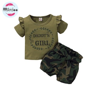 camo onesie baby girl