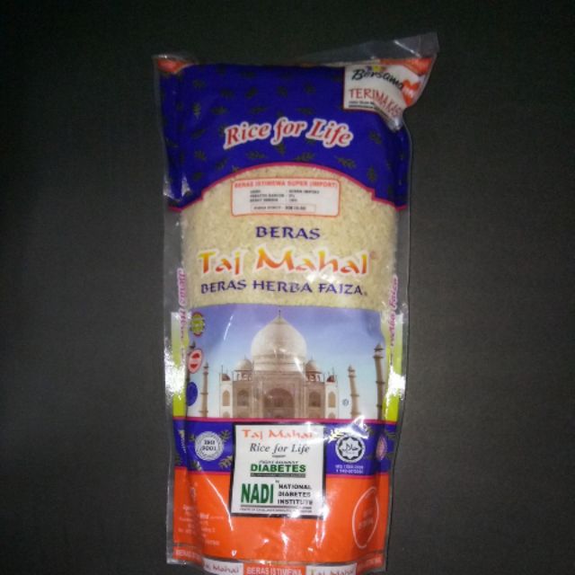 Faiza Taj Mahal Beras Herba 1kg Shopee Malaysia 