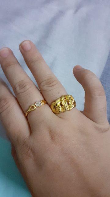 Cincin Coco Emas Korea Cop 916 EO s Jewellery Shopee Cincin Coco Emas Korea Cop 916 EO s Jewellery Shopee