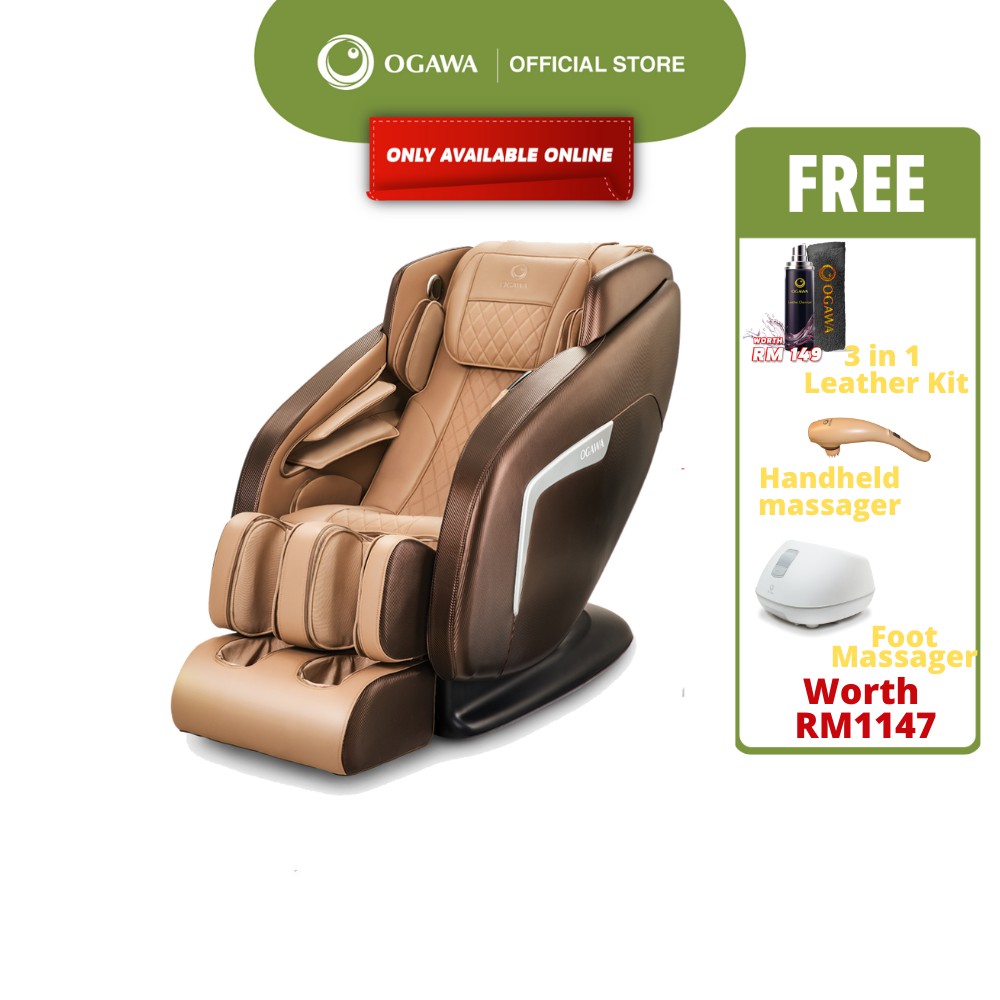 OGAWA Smart Galaxia Massage Chair Free Caree Touch Handheld massager