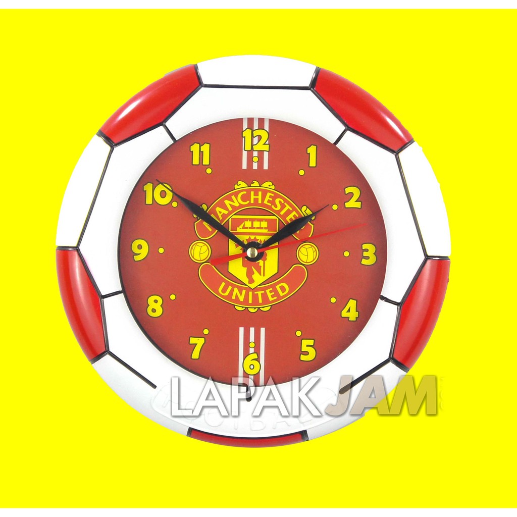 Ball Wall Clock Wall Clock Manchester United Juventus Cheap Wall Decoration 223 Cm 914 Shopee Malaysia