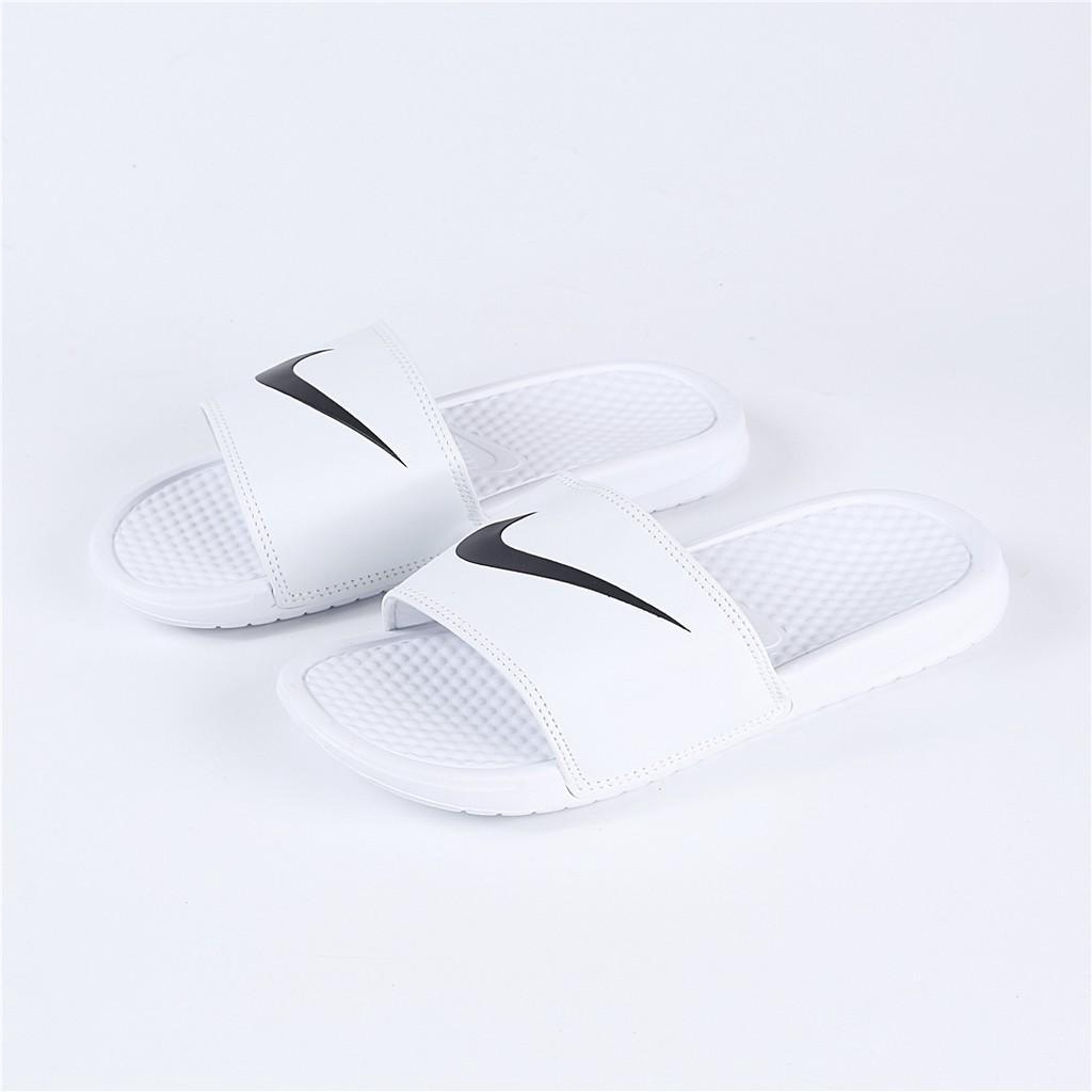 nike white slides