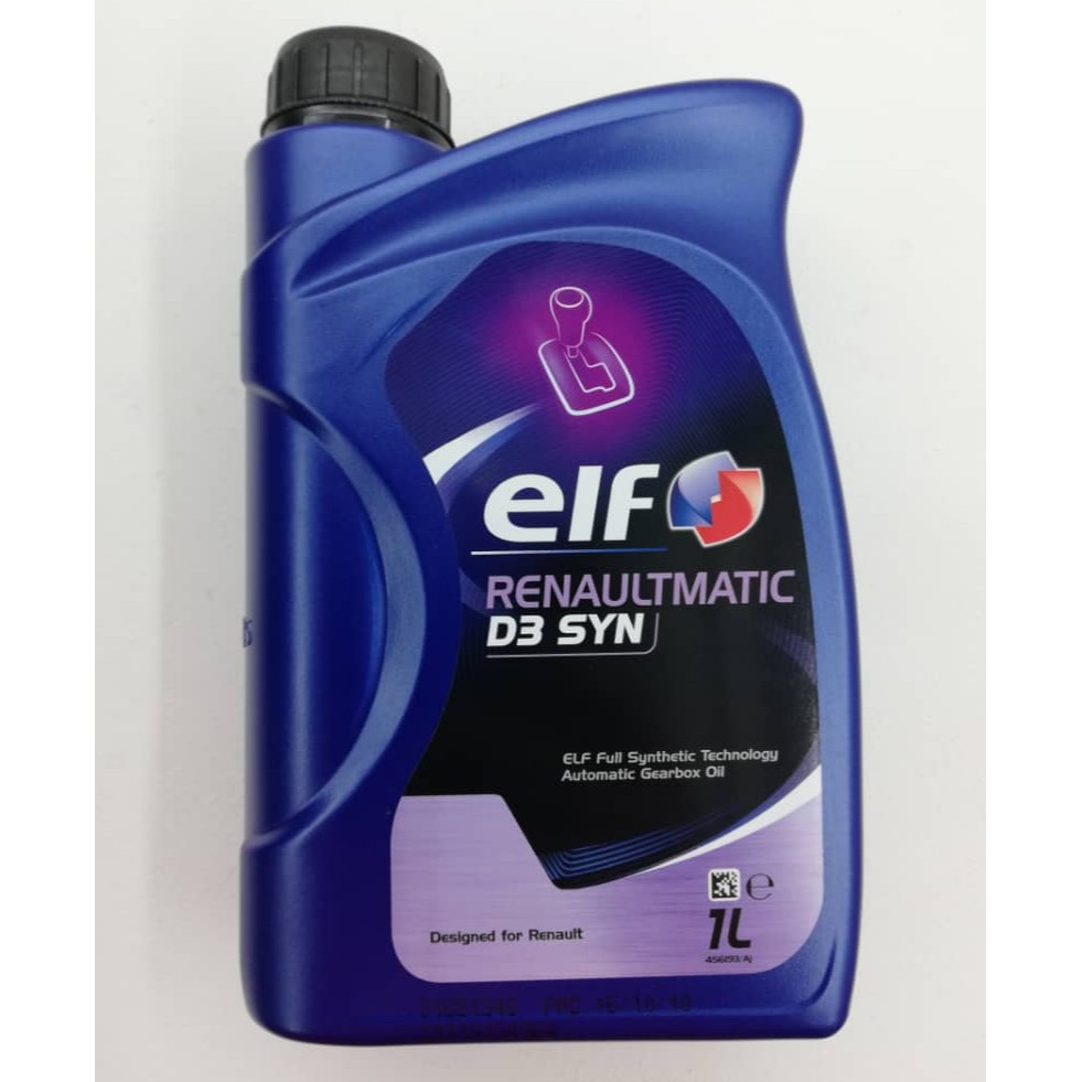 ELF Renaultmatic D3 SYN Automatic Transmission Gearbox Oil AMT ATF 1 ...